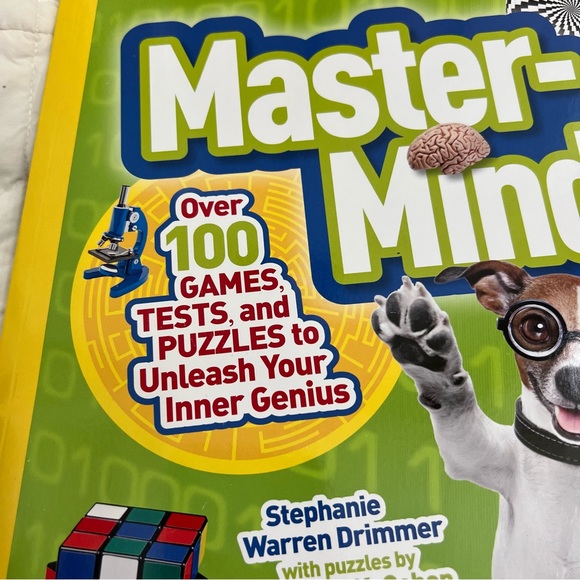 National Geographic Kids Master-Mind Puzzle Book: Over 100 Games, Tests, Puzzles - Picture 2 of 6